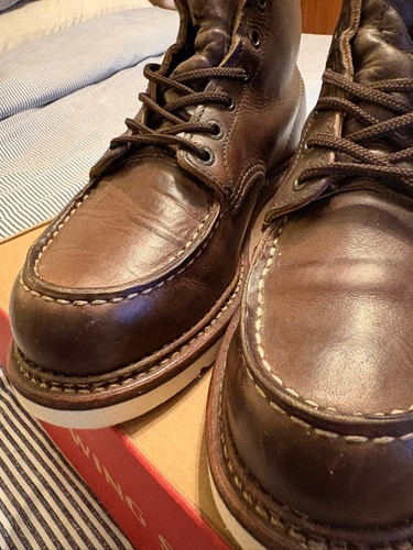 Red wing 8883 - red, concrete