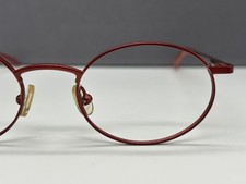 Lafont Eyeglasses Frames Men Woman Round Oval Red Small Lens Piano 45 NP: 399€