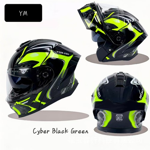 Flip motorcycle helmet - ym.flip-up,