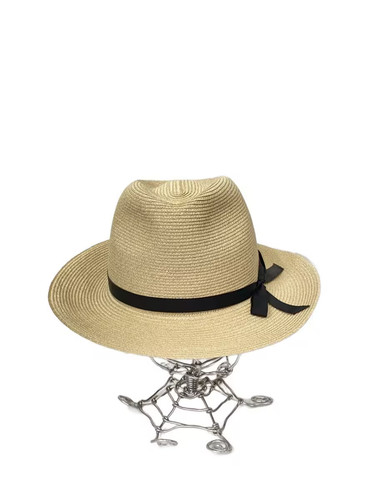 Ca4la straw hat crm plain - straw,