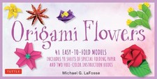 Origami Flowers Kit -