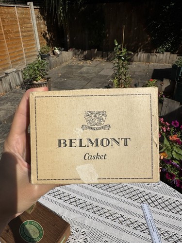 Vintage belmont casket - belmont,