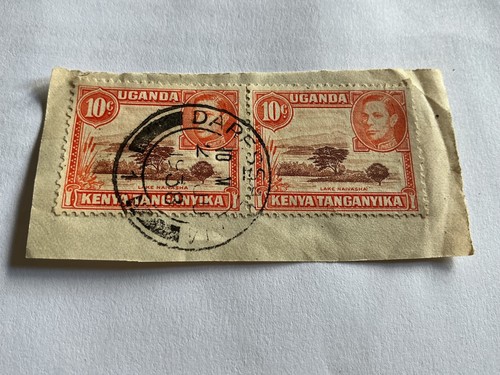 Uganda kenya tanganika 10c - uganda,