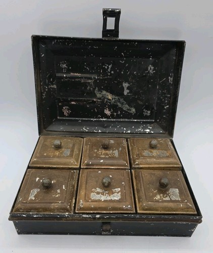 Antique apothecary chest - apothecary,