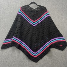 Crochet Poncho One Size Granny
