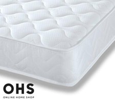 OHS Essential Orthopaedic Mattress Memory Foam Quilted Sprung Single Double King