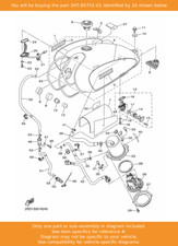 YAMAHA Sender Unit Assy, Fuel