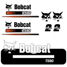 Bobcat T590 Decals Stickers