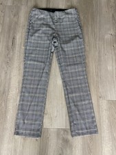 Zara Check / Plaid  Trousers - Size Medium - New Without Tags
