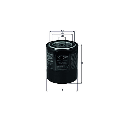 Oil filter litres - 5, comma