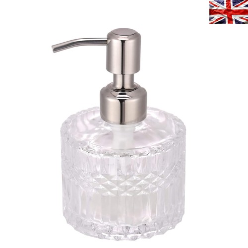 Glass soap dispenser - soap, with