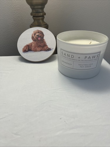 Goldendoodle candle - goldendoodle,