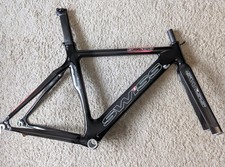 Swiss 3k Carbon Time Trial Triathlon TT Frameset Medium 54cm
