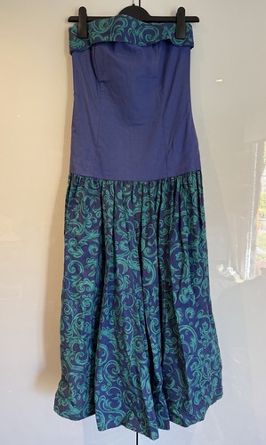 Vintage laura ashley strapless - vintage,