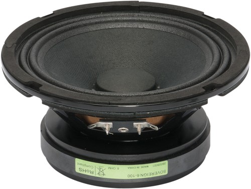 100w ohm mid - 8, bass
