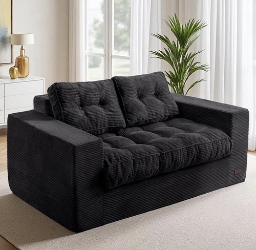 Seater sofa corduroy - 2,
