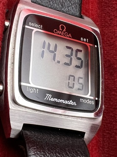 Ladies omega memomaster lcd - ladies,