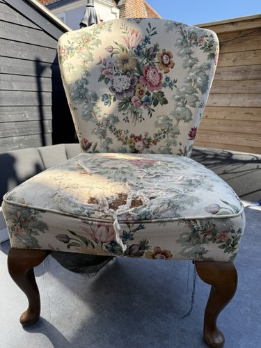 Vintage nursing chair floral - vintage,