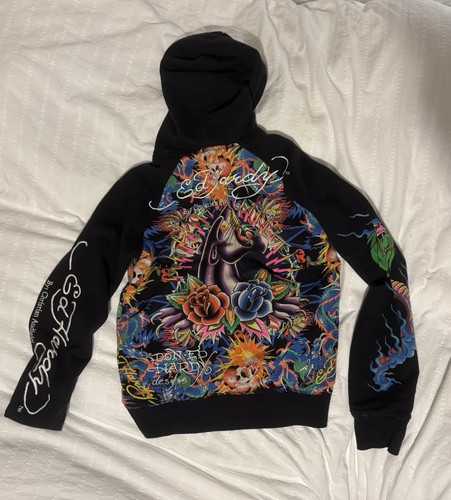 Vintage hardy zip hoodie - zip, up