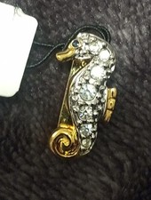 Seahorse Charm Pendant Genuine