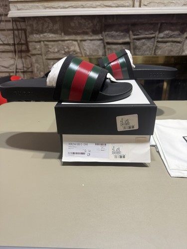 Gucci slides brand new - gucci,