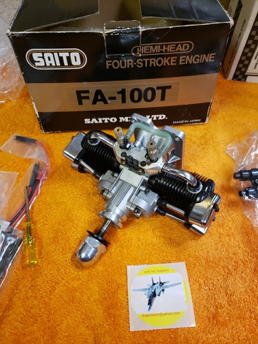 Saito engine 100 flat - engine,