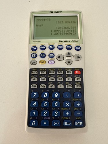 Sharp 9900 scientific - sharp, el-9900