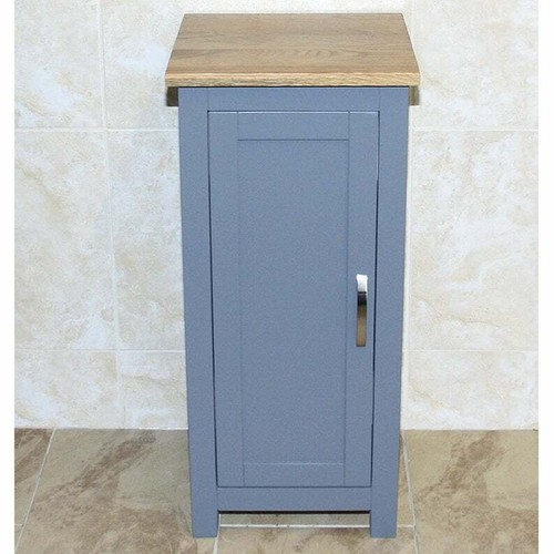 Grey painted laundry bin - laundry,