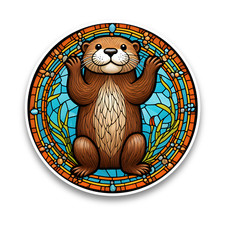 Cute Otter Woodland Animal