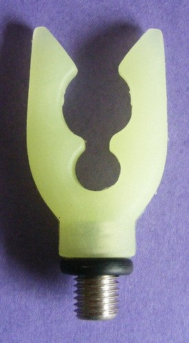 Luminous rubber grip butt rod - rubber,