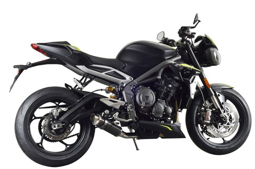 Street triple 765 - triple, exhaust