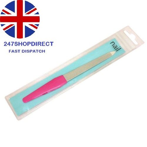 Metal nail file sapphire 15cm - metal,