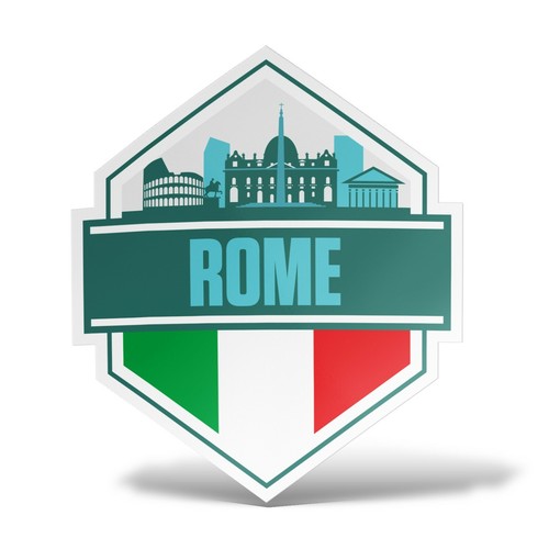 Sticker rome wall - sticker,