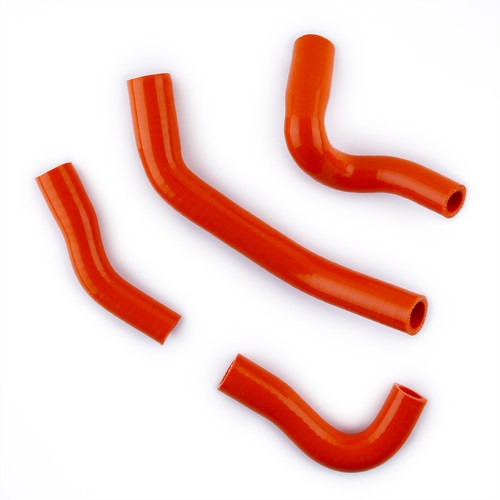 Orange silicone radiator - orange,