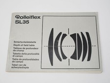 Rolleiflex SL35 Depth of Field
