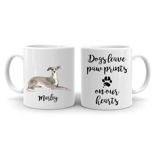 Personalised italian greyhound - personalised,