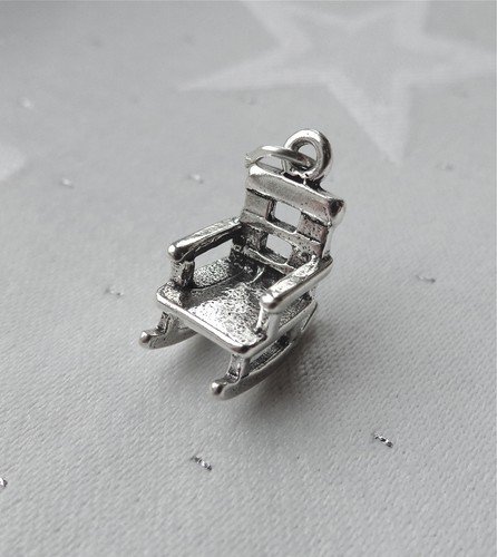 Rocking chair charm 925 - charm,