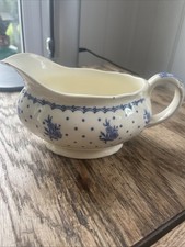 grindley pottery. Tewkesbury Blue Jug