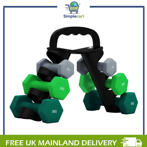 Dumbbells set with - set,