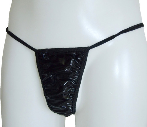 Pvc panties tanga briefs - pvc,