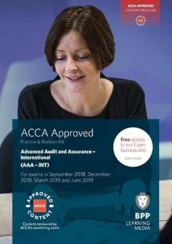 Acca advanced audit and - acca,