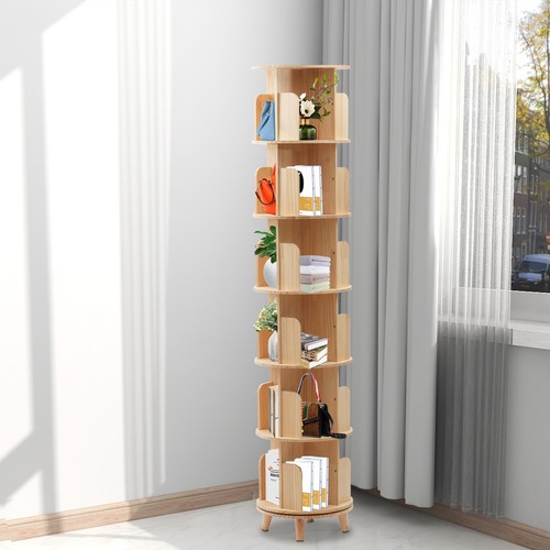 Rotating bookshelf cylindrical - rotating,