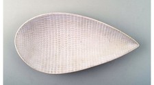 Gustavsberg, large reptile dish by Stig Lindberg, Swedish ceramist.