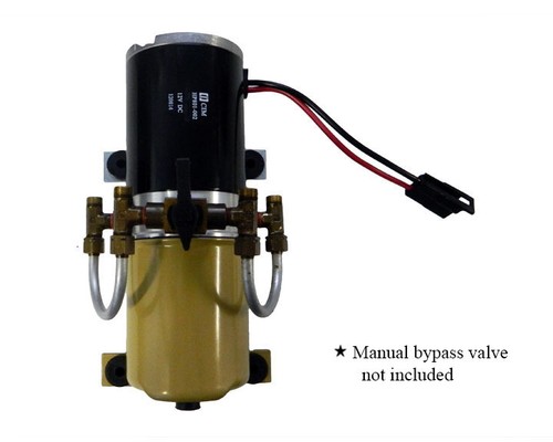 Convertible top motor pump - top,