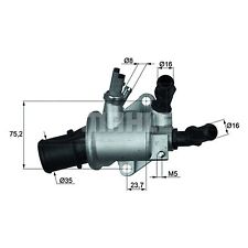Integral Thermostat - MAHLE TI 143 88 - Quality MAHLE - Genuine UK Stock