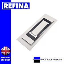 Refina PlaziFLEX Plastic Skimming Trowel Blade Foam Back - 2.0mm - White Blade
