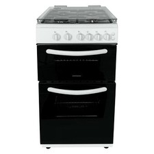Double oven gas cooker with - gas,
