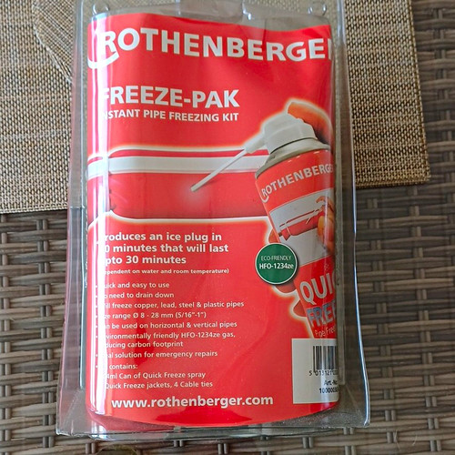 Rothenberger freeze pak - rothenberger, freeze-pak
