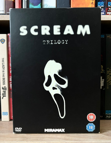 Scream trilogy dvd box - scream,