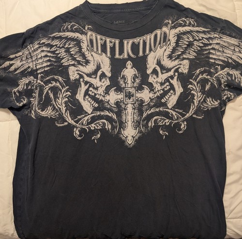 Vintage affliction shirt - affliction, t-shirt